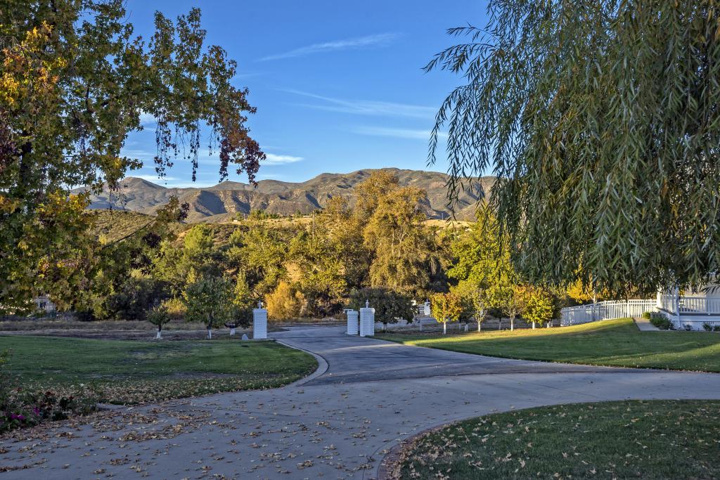 Entrance Driveway